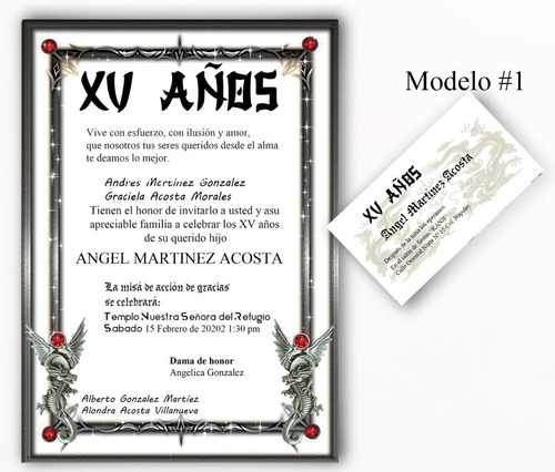 Kit Imprimible Fiesta Xv Años Hombre Editable Invitacion