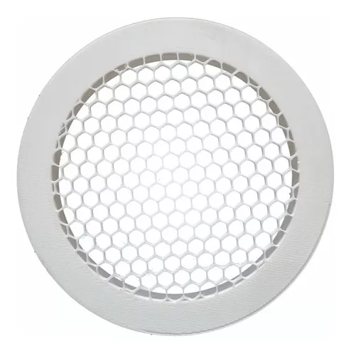 CELOSIA PVC VENTILACION CIRCULAR 100 MM BLANCA