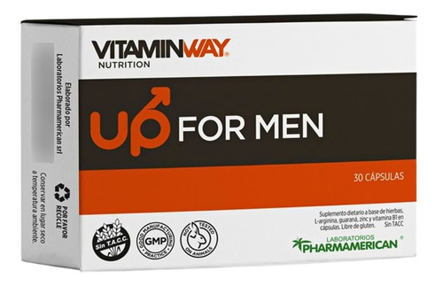 Up For Men Vitamin Way - 30 Capsulas
