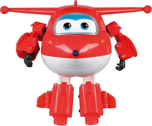 Super Wings Jett Transformable Avion De 12 Cm