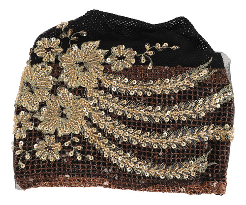 Gorra Musulmana Para Mujer, Sombrero De Encaje Con Estampado