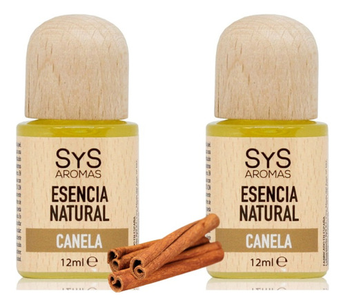 Esencia Natural Aromaterapia Canela X 2 Unds (24 Ml)