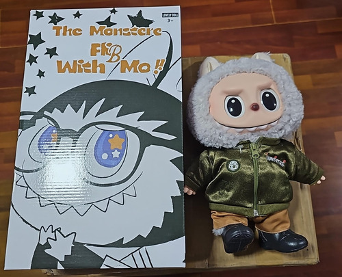 Muñeco Labubu Flip With Me The Monsters Dupe A1