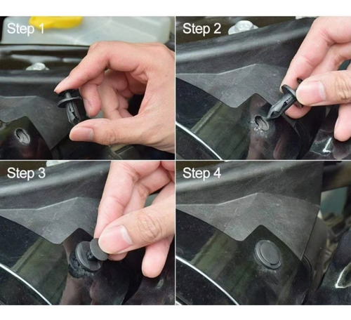Juego De Clips De Protección De Fijación Universal Para Coch