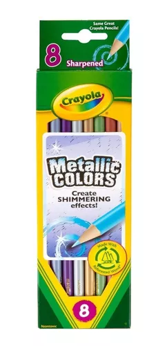 Caja Crayones Crayolas 8 Unidades Colores Surtidos Febo - FEBO