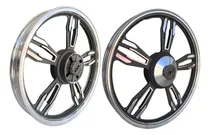 Comprar Juego Rines Aluminio 18  Deportivo Para Motos Ft125 Clasica