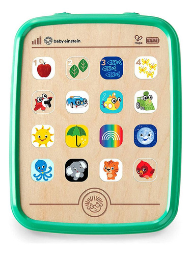 Tablet Musical Baby Einstein Toque Mágico Madeira Cor Branco