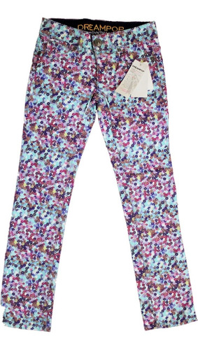 Pantalón Niña Estampado Colores Dreampop Talla 7