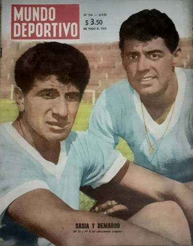 Mundo Deportivo 518 Argentina Campeón Sudamericano 1959