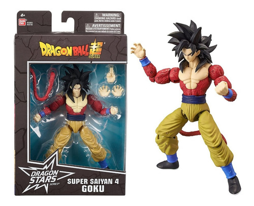 Figura Goku Super Saiyan 4 Dragonball Super Stars Series | Cuotas sin interés Figura Goku Super Saiyan 4 Dragonball Super Stars Series | Cuotas sin interés