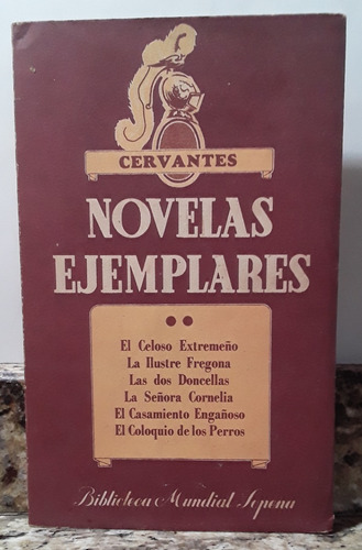 Libro Novelas Ejemplares - Miguel De Cervantes