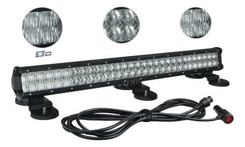 Lemil Barra De Luz Led 5d De 28 Pulgadas, 180 W, Luz De Trab