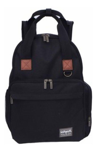 Mochila Pañalera Unisex Black Infanti