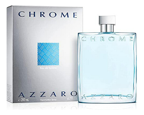 Perfume Para Hombres Chrome Azzaro Para Hombres 6.7 Oz Spray