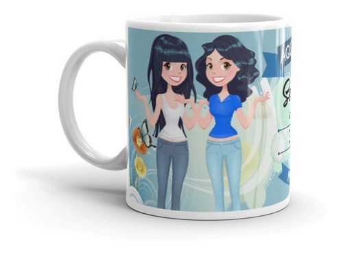 Caneca Porcelana Personalizada Presente Melhor Irmã 