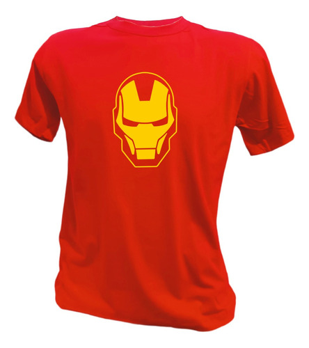 Camiseta  Vermelha Homem_de Ferro