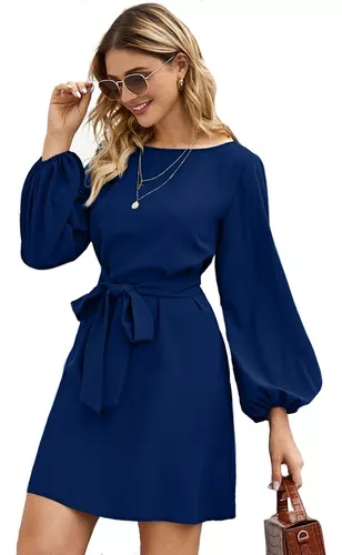 Vestido Azul Rey Corto | MercadoLibre
