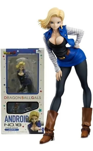 Figura De Androide Número 18 Sexy 19 Cm Con Caja Version I