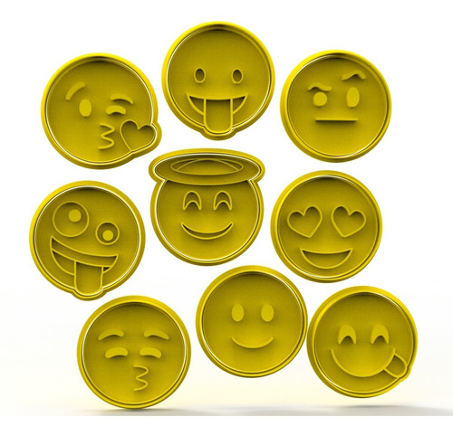 Cortante Para Galletas Emoji