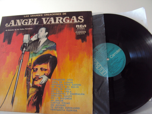 Vinilo Lp 182 Angel Vargas El Ruiseñor De Las Calles Porteña