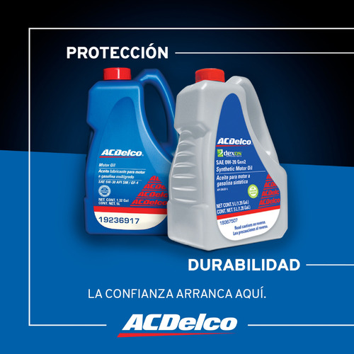 Aceite Sintético Multigrado 5w-50 946 Ml Acdelco