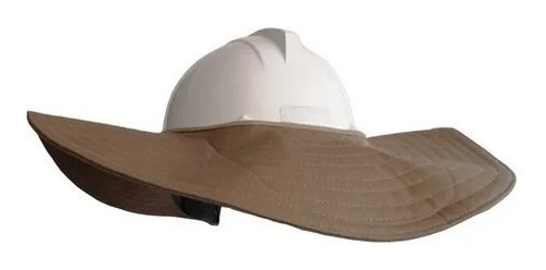 Sombrero Alerón Para Casco De Seguridad Protección Solar