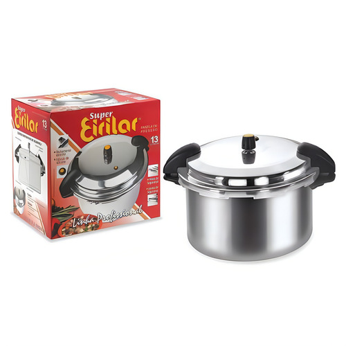 Panela De Pressão Industrial 13 Litros Profissional + Grelha