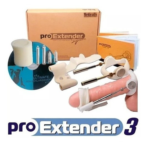 Pro Extender 3 Alargador De Pene Proextender Envío Gratis