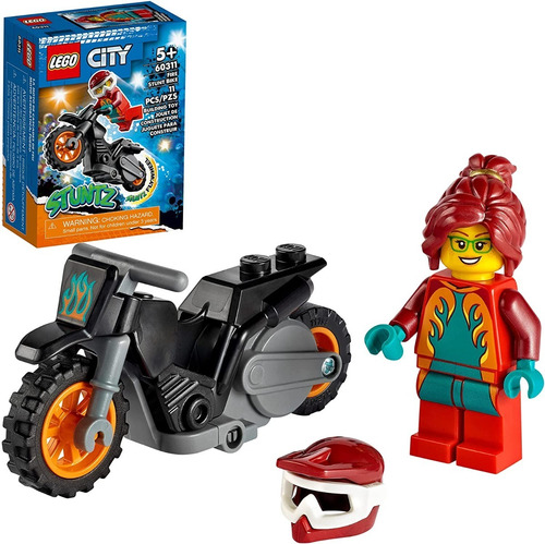 Lego City Fire Stunt Bike 60311