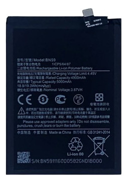 Bateria Xiaomi Redmi Note 10 Note 10 Pro Note 10s Bn59 