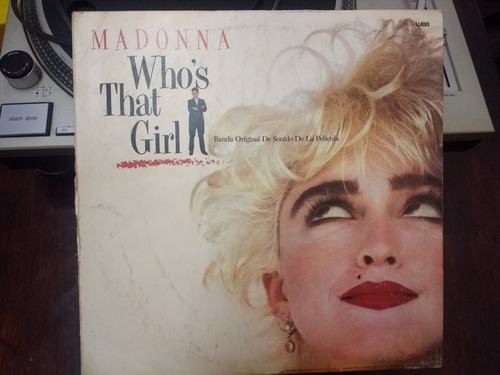 Madonna - Who't That Girl - Banda De Sonido Vinilo