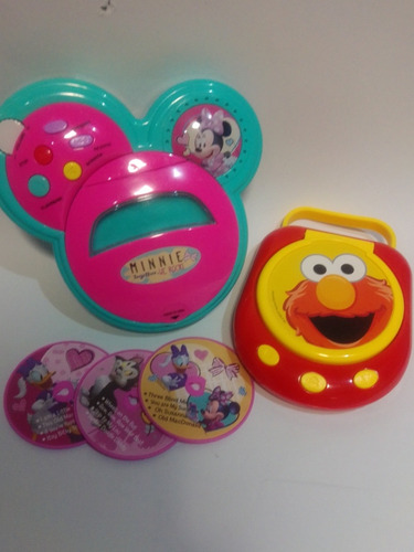 Disney Minnie Mouse Canta Conmigo Cd Player 3 Disco + Regalo