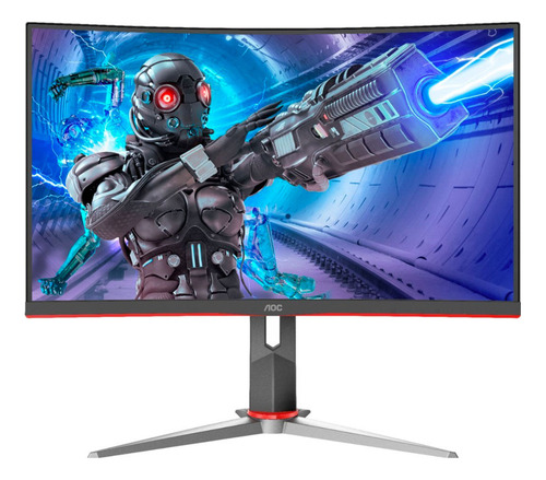 Monitor Gamer Curvo Aoc C24g2 23.8 , Full Hd, Freesync 165hz