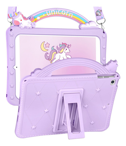 Funda Para iPad Mini 4/5 Morado 7.9 PuLG Silicon