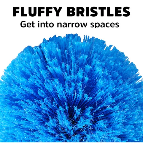 Cabezales De Repuesto Cobweb Duster Bafezoze, Color Azul, Pa