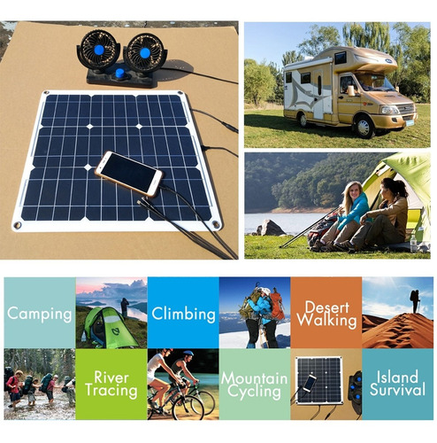 Imagen 7 de 10 de 540x280x2.5mm 100w Mono-cristalino Solar Panel Solar Flexibl
