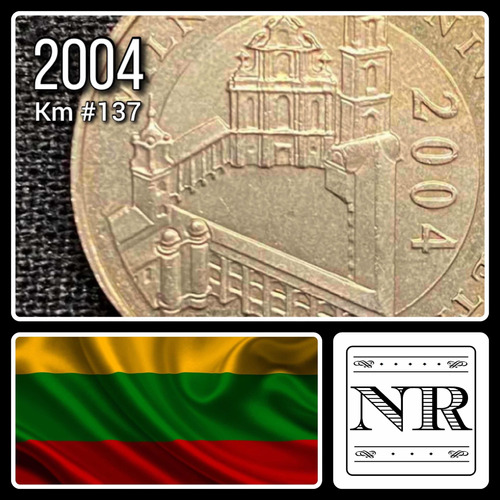 Lituania - 1 Litas - Año 2004 - Km #137 - Universidad