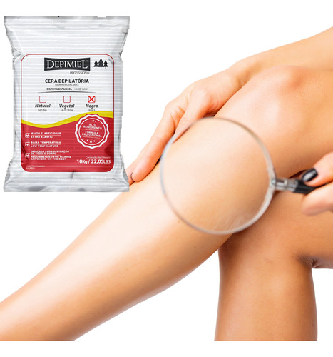 Cera Depilatória Negra Perolas 10kg Depimiel Sist. Espanhol
