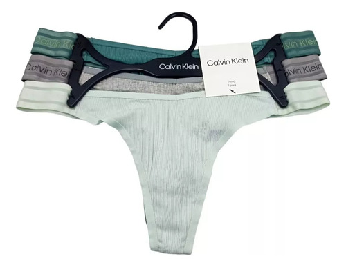 Calvin Klein Set 3 Tangas Ck Originales