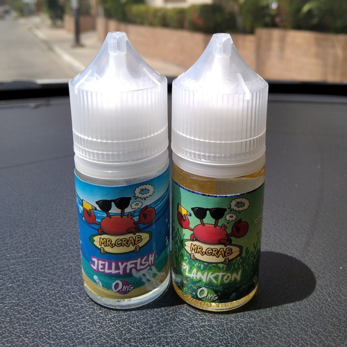 Imagen 1 de 2 de Esencias Mr Crab Para Vaper Mr Crab 30ml Sellada Original