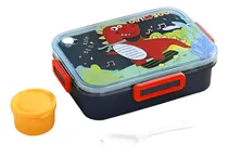 Comprar Taper Lunchera Vianda Infantil Con Divisiones Y Cuchara