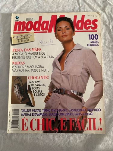 Revista Moda Moldes 131 Tailleu Militar Moda Feminina 5615