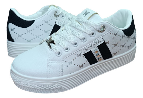 Zapatos Casual Deportivos Para Mujer Savaya 2403