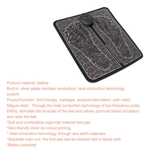 Máquina De Massagem De Pés De Fisioterapia Ems Massageador D