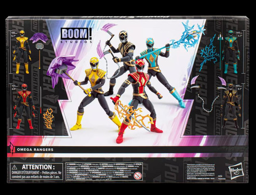 Hasbro Power Rangers Lighting Collection - Omega Rangers 4p