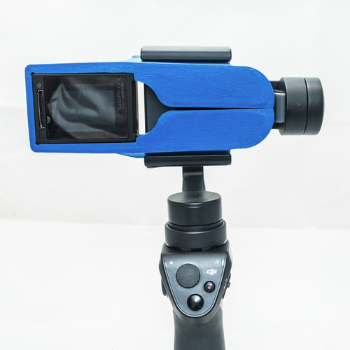Adaptador P/ Usar Gopro No Dji Osmo Mobile 2 - Novo Design