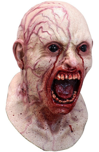 Máscara Zombi Infectado Disfraz Terrorífico Fiesta Halloween