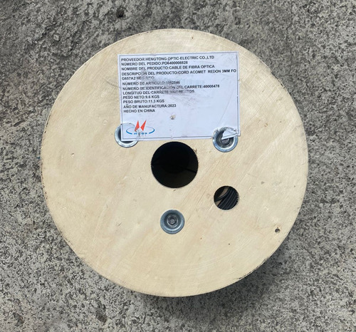 Fibra Optica 1 Kilometro 1 Hilo Nuevas Tatuadas (Usado)