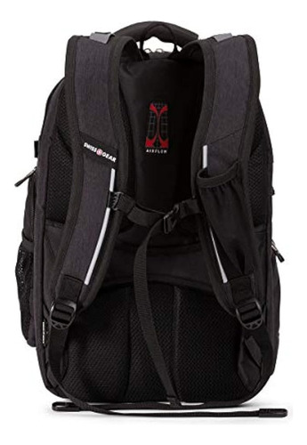 Ropa Deportiva 5358 Mochila Usb Scansmart Color Negro Y Rojo