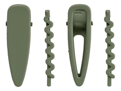 Kit De Presilhas Para Penteado Verde 3un - Proart